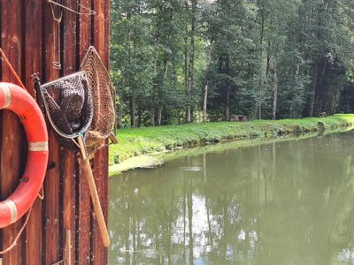 angeln auf camping erbenwald